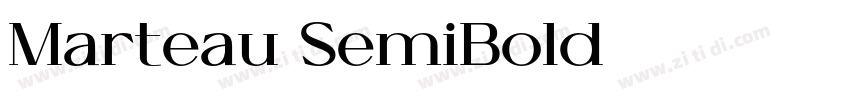 Marteau SemiBold字体转换